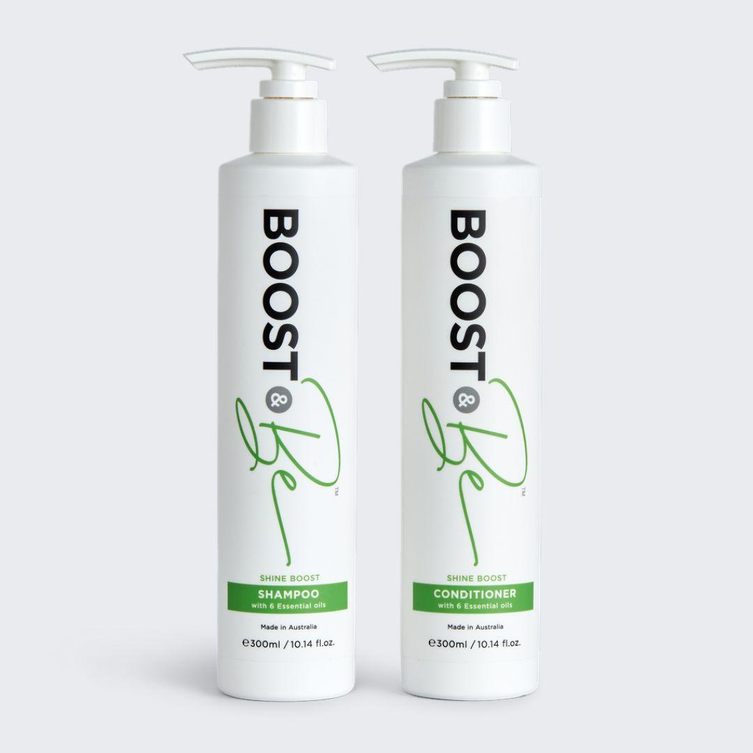 Shine Boost Shampoo and Conditioner – BOOST N BLEND USA