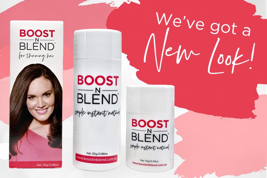 Has Boost N Blend changed the bottle and logo?