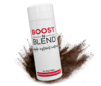 Dusky Dark Brown Boost N Blend™ - BOOST hair volume at the roots
