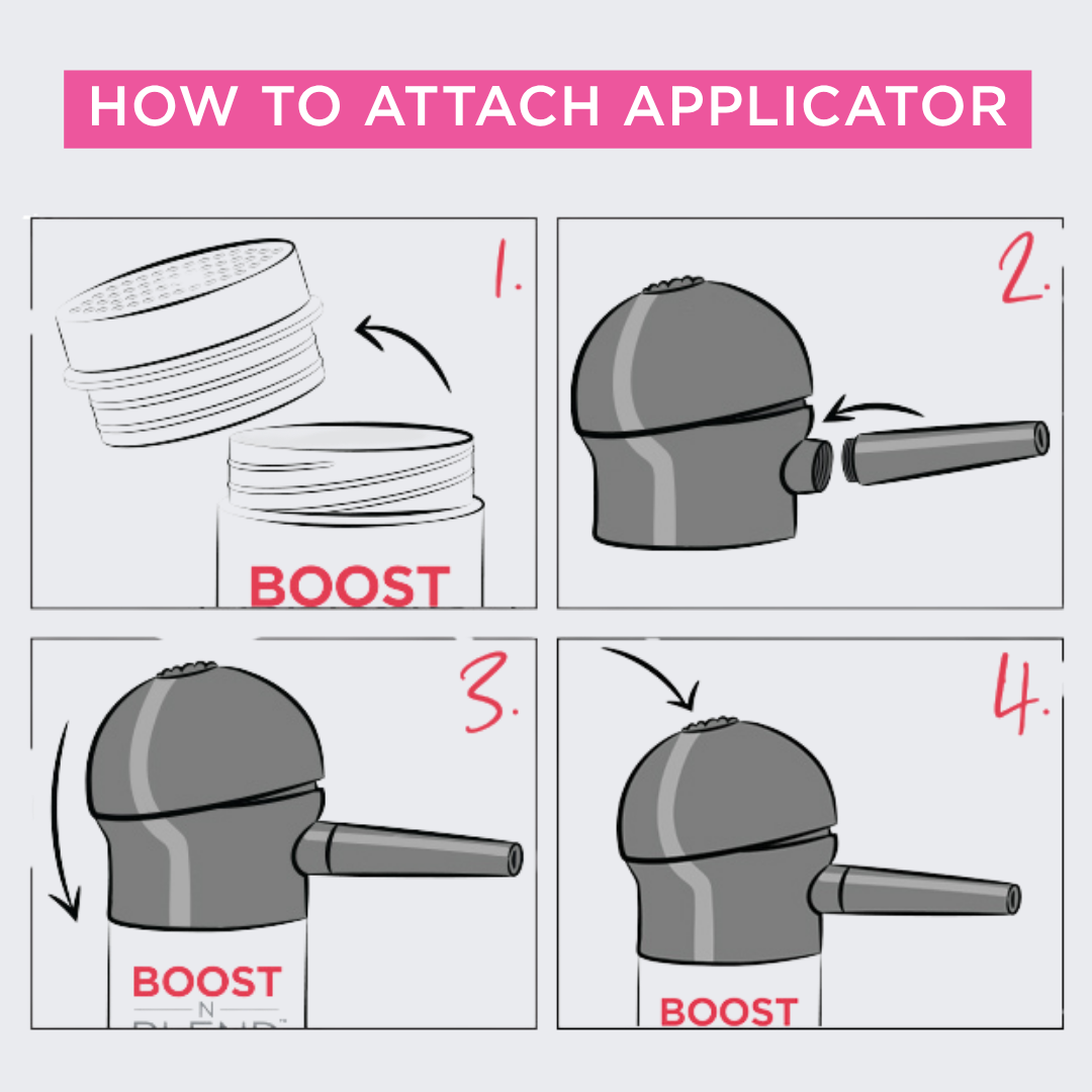 Boost n Blend applicator instructions