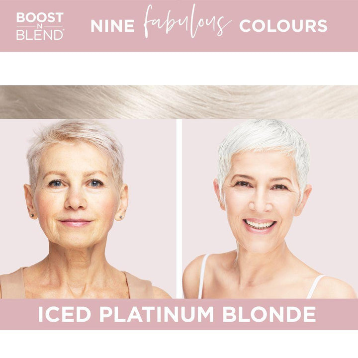 Boost N Blend Colour Examples #colour_iced-platinum-blonde