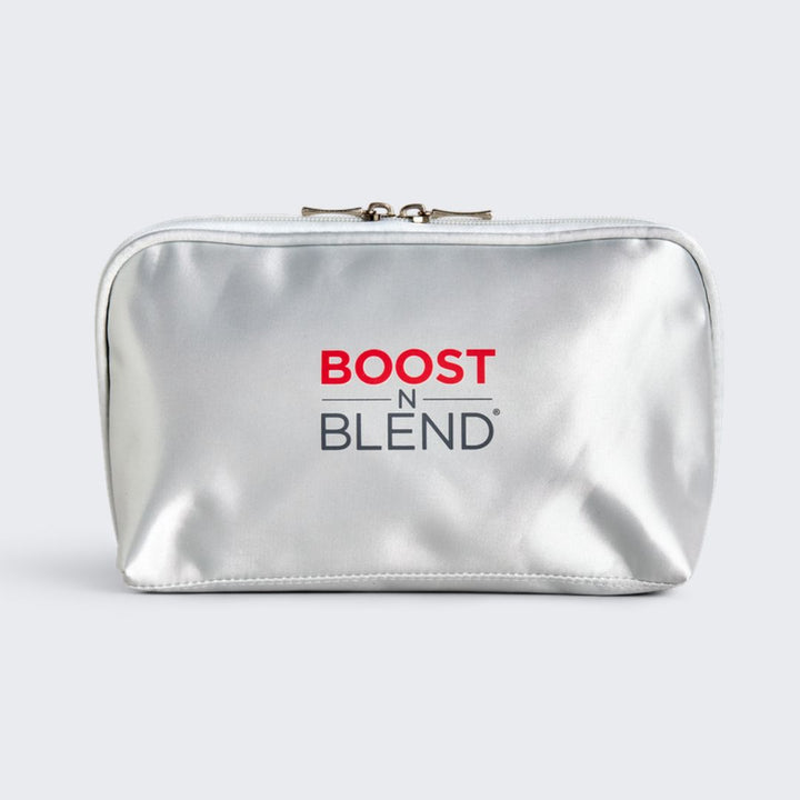 Satin Zip Up Makeup Purse
