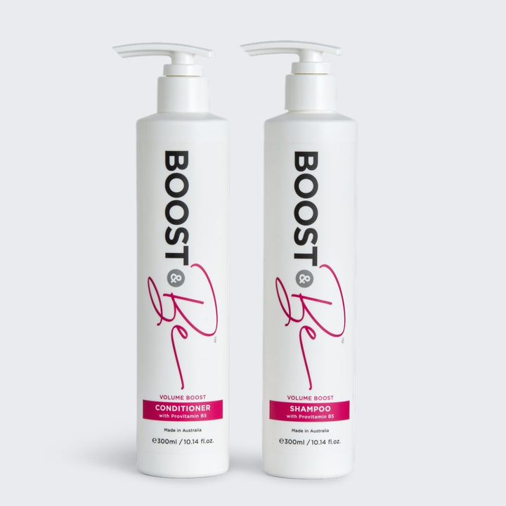 Boost & Be shampoo and conditioner 