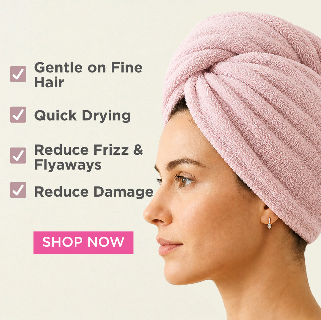 Hair Fibres + Towel