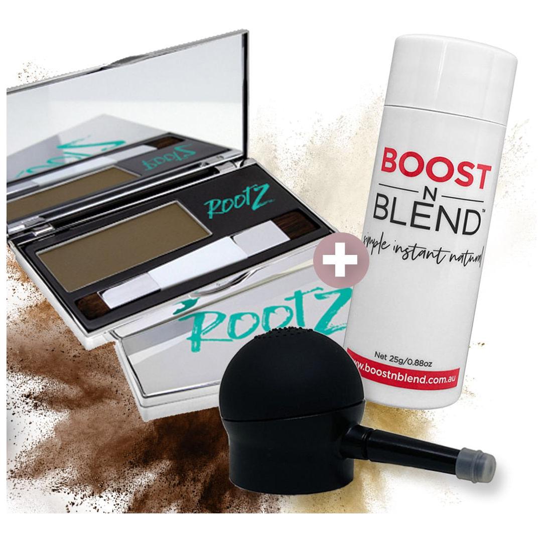 Large 25g Fibres + Rootz Waterproof Concealer + Applicator
